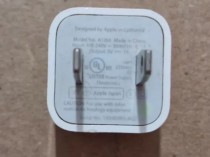 Carregador Original Apple A1265 Iphone Ipad