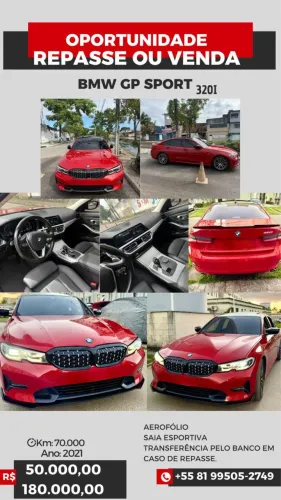 BMW 320I A 2.0 Turbo/activeflex 16V 184cv 4P 2021