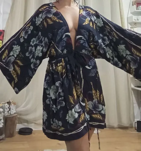 Vestido kimono da Farm