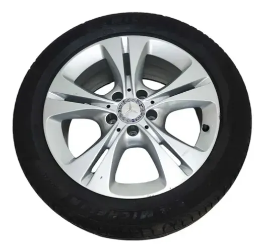 Roda Aro 17 C/pneu 225/50 Mercedes C180 2015 2016 A 2018 Preta