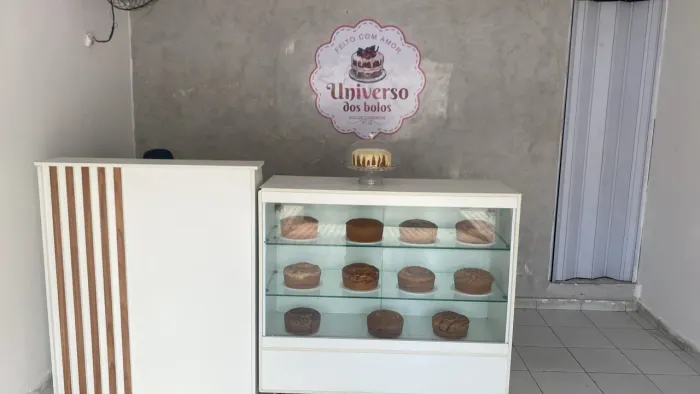 Caixa e Balcão expositor de alimentos