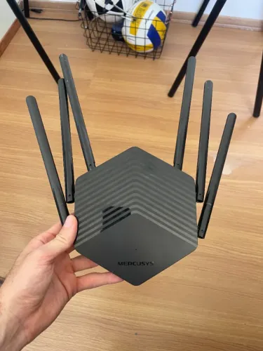 Roteador Mercusys Dual Band 2.4ghz 5ghz 6 Antenas