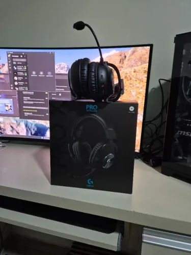 Headset Gamer Logitech G PRO X 7.1 Dolby Surround