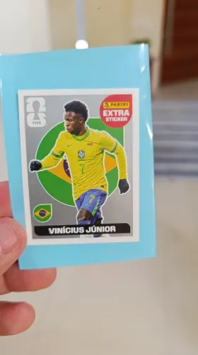 Figurinha legend Vinícius junior prata