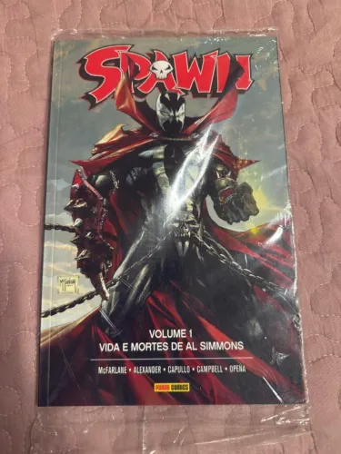 HQ Spawn com o Volume 1: Vida e Mortes de Al Simmons
