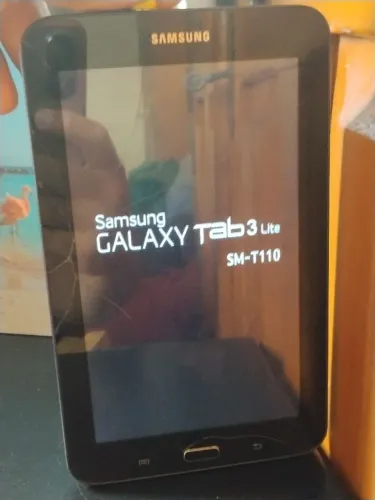 Tablet Samsung SM T110 tela travada!