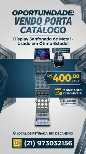 Vendo porta catálogo 