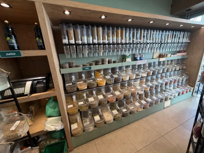 Loja de produto naturais completa 