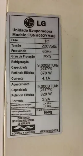 Ar condicionado vai com transformador junto passo cartao