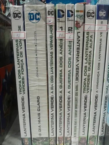 Lanterna Verde Capa Dura/9 Vol.  LEIA DESCRIÇÃO 