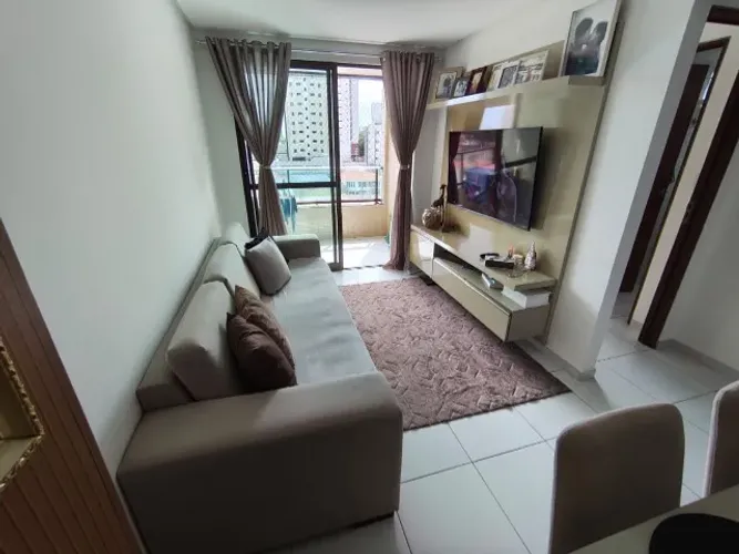 Exclusividade no Brisamar: 3 Quartos no 5º Andar, Totalmente Mobiliado