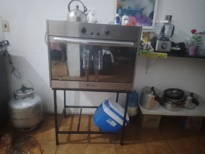 Fogão venax inox agas aceito troca 