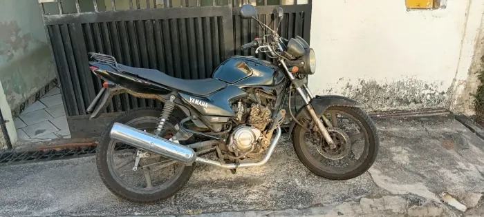 Factor/ED 125cc 2016, preta, rodas liga leve