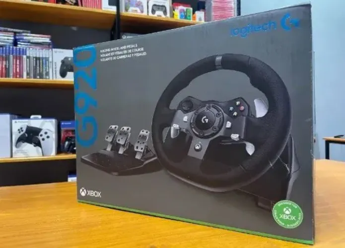 Volante G920 Logitech Novo Lacrado