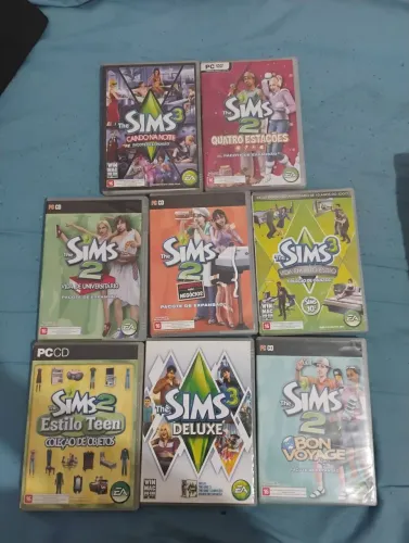 Coleção jogo PC The Sims