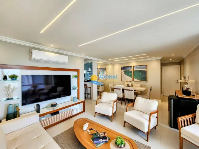 Apartamento frente mar 3 dormitórios Pitangueiras Guarujá
