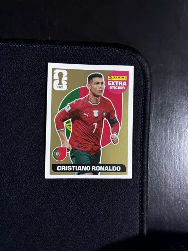 Cr7 Extra Sticker Gold 