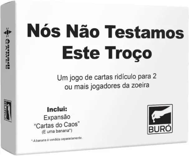Jogo "Não testamos esse troço"