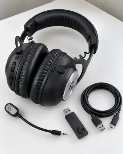 Headset Logitech G PRO X Wireless Lightspeed + Mic + Dongle