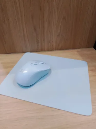 Kit Mouse e mousepad azul