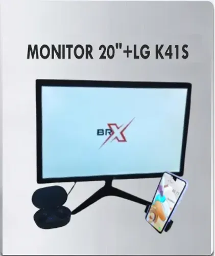 Kit para Home Office - Monitor 20" + Celular LG K41S