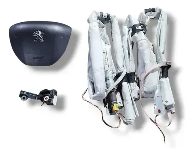 Kit Airbag Peugeot 2008 , 2016 Original Preto