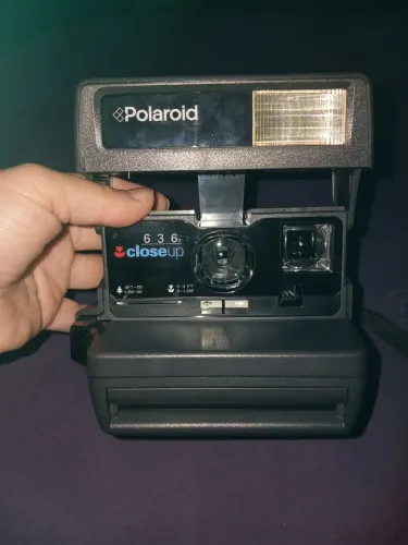 Câmera Polaroid 636 Closeup ? Clássica e Colecionável