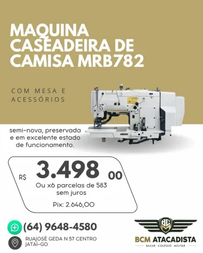 Maquina de Costura Caseadeira