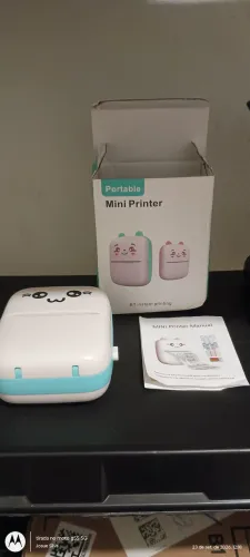 Mini impressora térmica bluetooth 