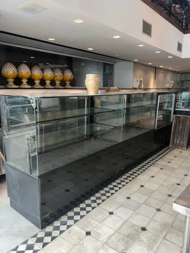 Balcão expositor para padaria