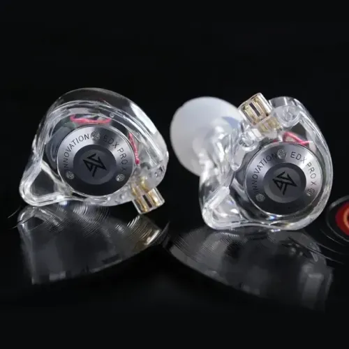 Kz edx pro x unidade dinâmica fone de ouvido alta fidelidade baixo música earbud esporte c