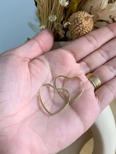 Argola de ouro 750k