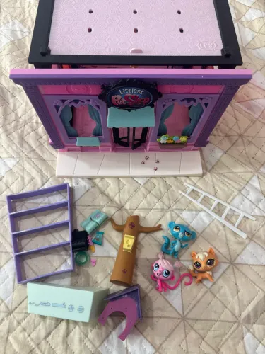 Casinha Littlest pet shop LPS Salão dos pets