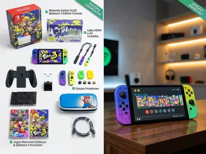 Nintendo Switch OLED Splatoon 3