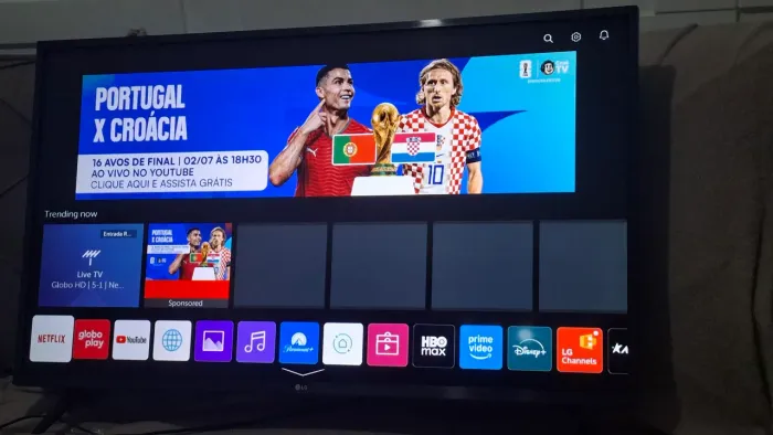 Tv smart lg 43 wobs borda infinita Bluetooth uhd seminova