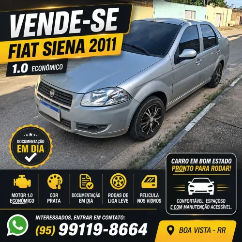 Fiat Siena EL 1.0 MPI Fire Flex 8V 4P 2011