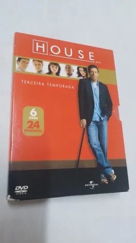 DVD Box House - Terceira Temporada - 6 Discos ( 25330 )