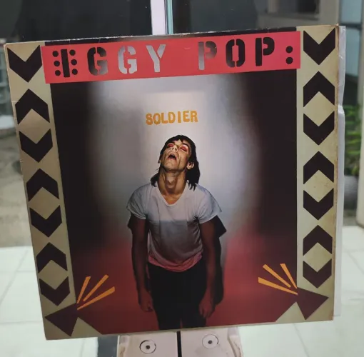 Iggy Pop - Soldier LP vinil VG punk rock