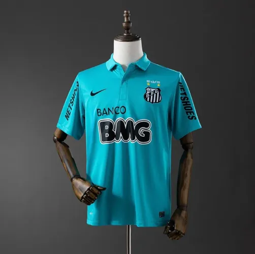 Camisa Santos Retrô 2012 Azul | Neymar | Tamanho GG | Nova