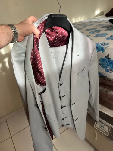 Terno Cinza Claro 52