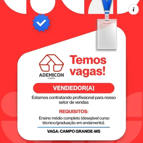 Vaga de emprego