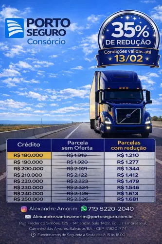 Volvo ( Consórcio Porto Seguro ).