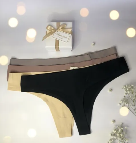 Kit Calcinha sem costura G 