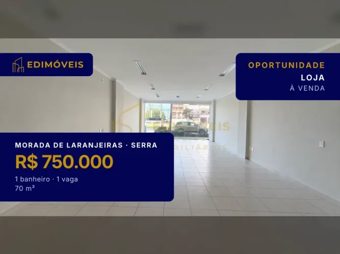 Oportunidade em Morada de Laranjeiras: Loja térrea em localização estratégica