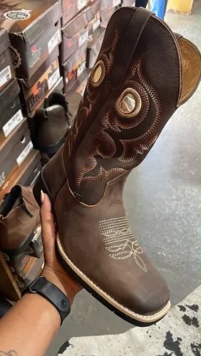 BOTA TEXANA COURO LEGÍTIMO