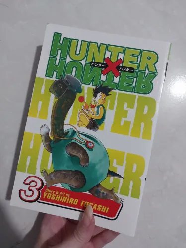 Mangá Hunter x hunter volume 3 em inglês 