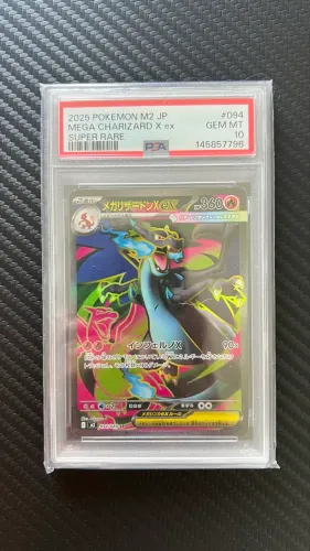 Mega Charizard x Ex PSA 10