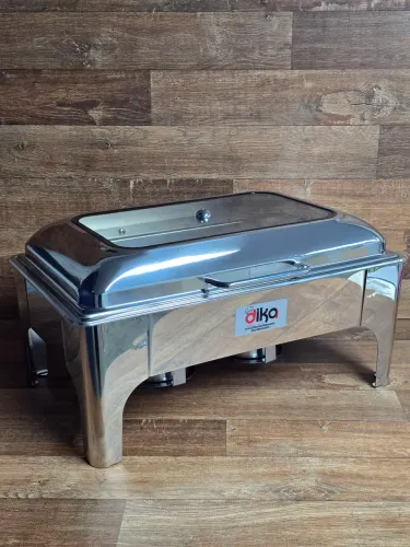 Rechaud inox Banho Maria Super Luxo 9 Litros