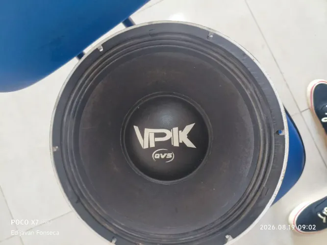 ALTO FALANTE VPK 12" 900w RMS 6 OHMS - USADO
