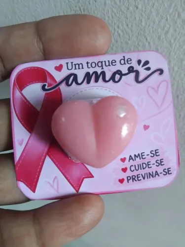 Lembrancinha outubro rosa